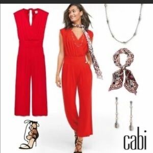 Cabi Uptown Jumpsuit M